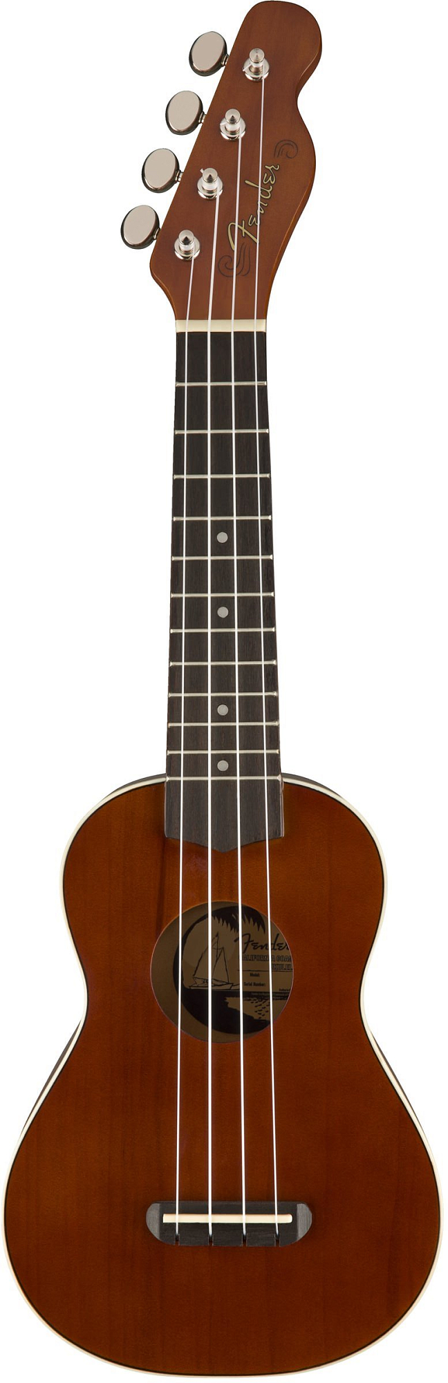 Укулеле Fender VENICE Soprano Ukulele Natural - 7