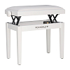 Банкетки для клавишных инструментов Rockdale RHAPSODY 135 WHITE - 3