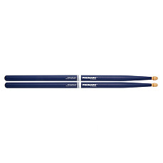 RBH565AW-BLUE 5A Rebound Барабанные палочки, синие, смещенный баланс, орех гикори, ProMark
