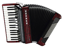 A3863 AMICA III 72 RED Аккордеон Hohner