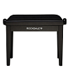 Банкетки для клавишных инструментов Rockdale RHAPSODY 135 SV BLACK - 5