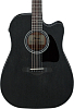 Акустическая гитара Ibanez AW1040CE-WK, Черный - 10