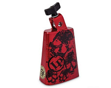 Latin Percussion LP204C-SR Collect-A-Bell Black Beauty Red Skull ковбел стальной с рисунком 5