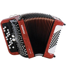 Кнопочный аккордеон Hohner Nova II 48 Red