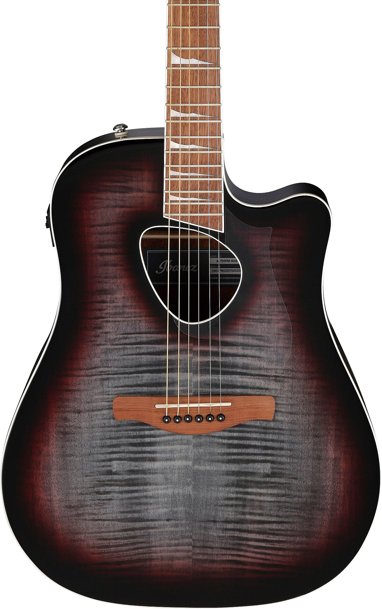 Акустическая гитара Ibanez ALT30FM-RDB - 6