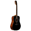 Акустическая гитара Rockdale Aurora D3 Bk Gloss, Черный - 2