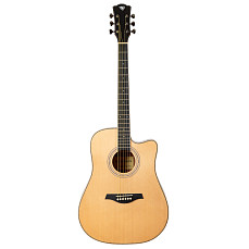 Акустическая гитара Rockdale Aurora D7 C Nat Gloss, C Nat Gloss