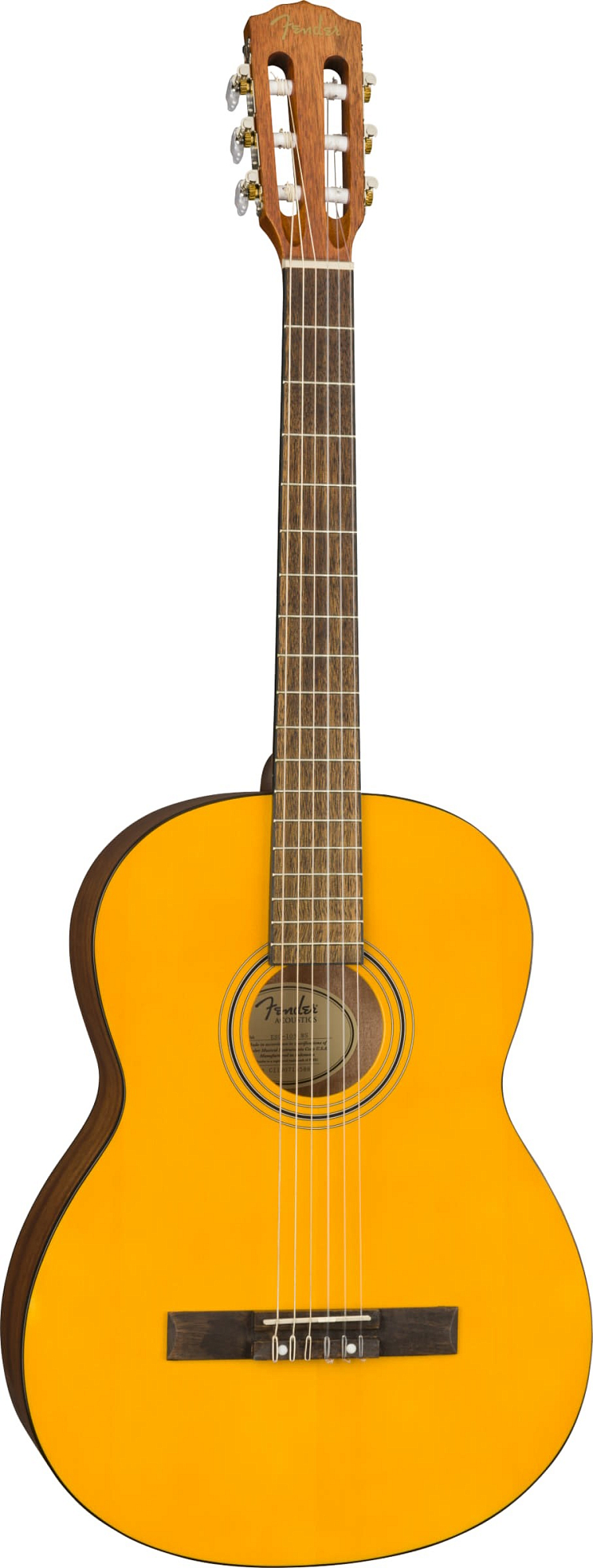 Классическая гитара Fender ESC-105 CLASSIC - 11
