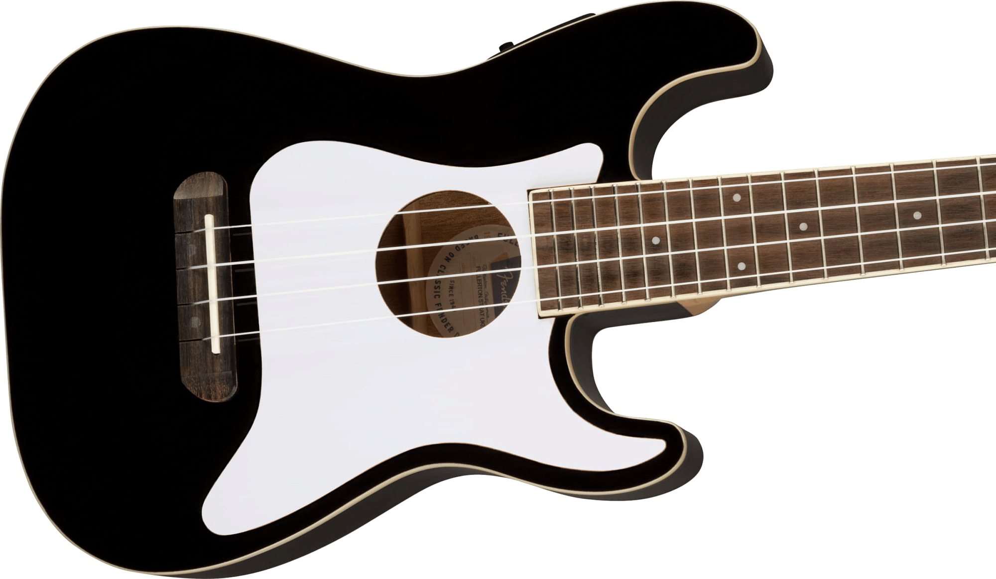 Укулеле Fender Fullerton Strat Uke Black - 11