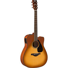 Электроакустическая гитара Yamaha FGX800C SAND BURST