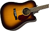 Акустическая гитара Fender CD-140SCE Sunburst - 4