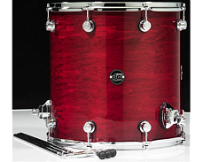 DRUM WORKSHOP FLOOR TOM PERFORMANCE LACQUER 16x16 Cherry Stain напольный том