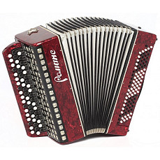 C9-RED Баян «Романс» 55х100-II, красный, Шуйская гармонь