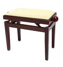 Банкетка для пианино Gewa FX Piano Bench Mahogany Matt Beige Seat