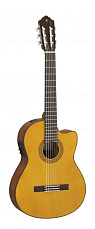 Электроакустическая классическая гитара Yamaha CGX122MSC NT