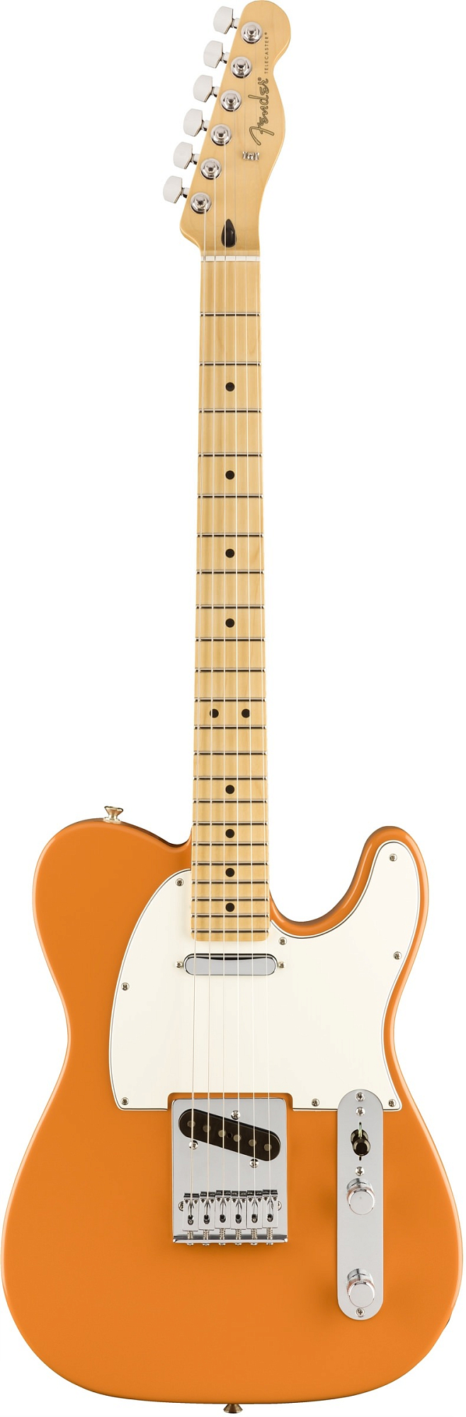 Электрогитара Fender PLAYER Telecaster MN Capri Orange, Оранжевый - 7