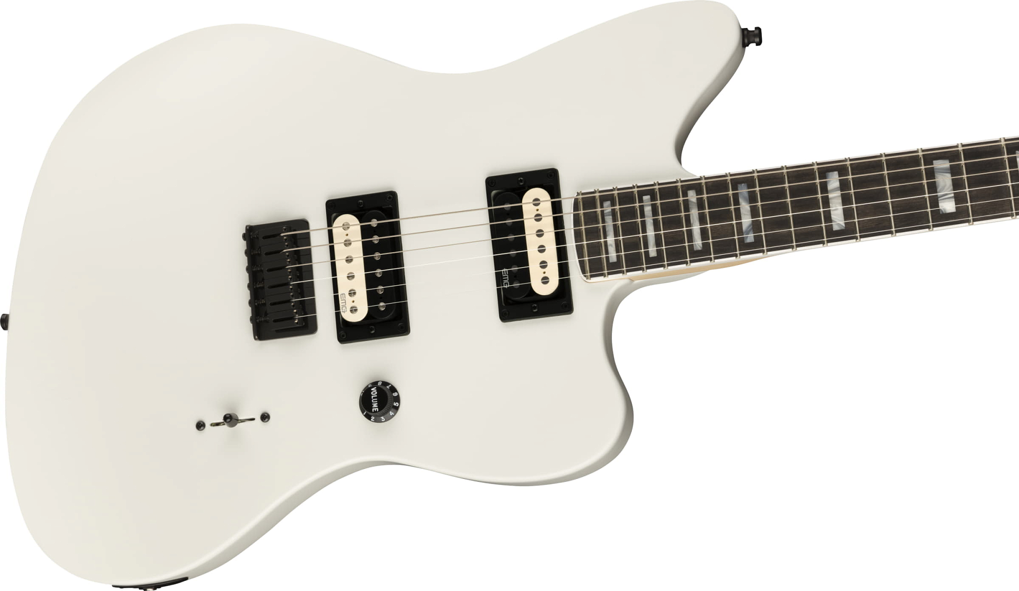 Электрогитара Fender JIM ROOT Jazzmaster Flat White - 11