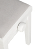 Банкетки для клавишных инструментов Rockdale RHAPSODY 135 SV WHITE GREY - 8