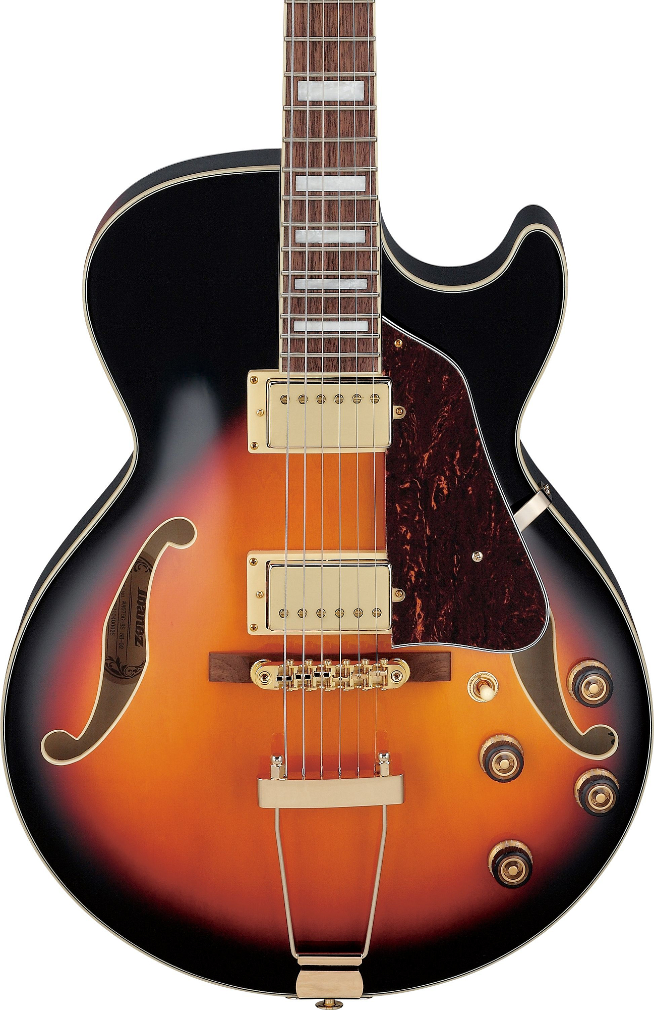 Электрогитара Ibanez AG75G-BS, Санберст - 19