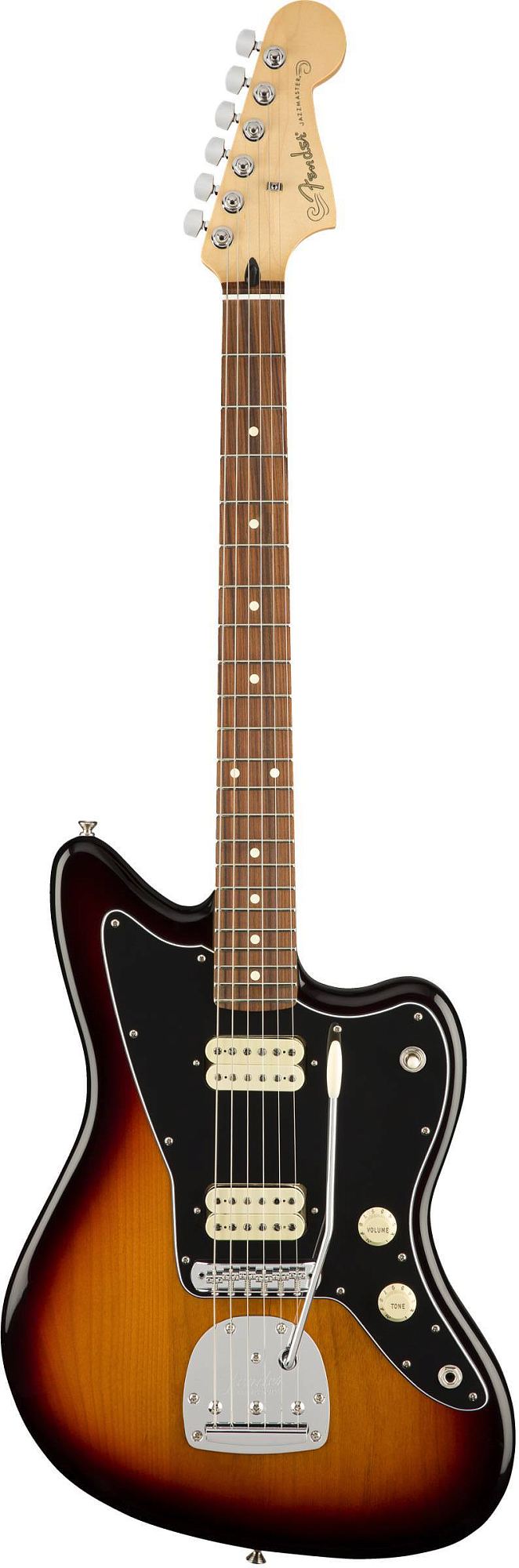Электрогитара Fender PLAYER Jazzmaster 3-Tone Sunburst, Санберст трёхцветный - 2