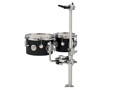 DRUM WORKSHOP CONCERT TOMS DESIGN 6x5, 8x5 Black Satin томы 6x5, 8x5