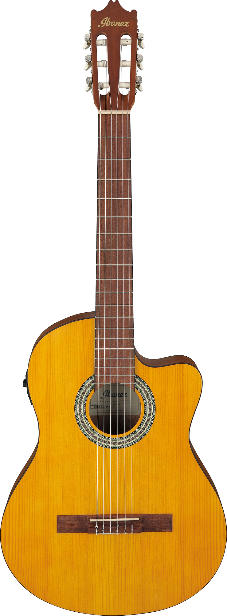 Классическая гитара Ibanez GA3ECE-OAM - 5