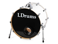 5001011-2016 Бас-барабан 20 x 16, белый, LDrums