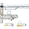 Труба Yamaha YTR-9636GPSP - 5
