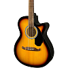 Акустическая гитара Fender FA-135CE Concert Sunburst - 3