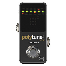 Напольный хроматический тюнер TC Electronic Polytune 3 Noir