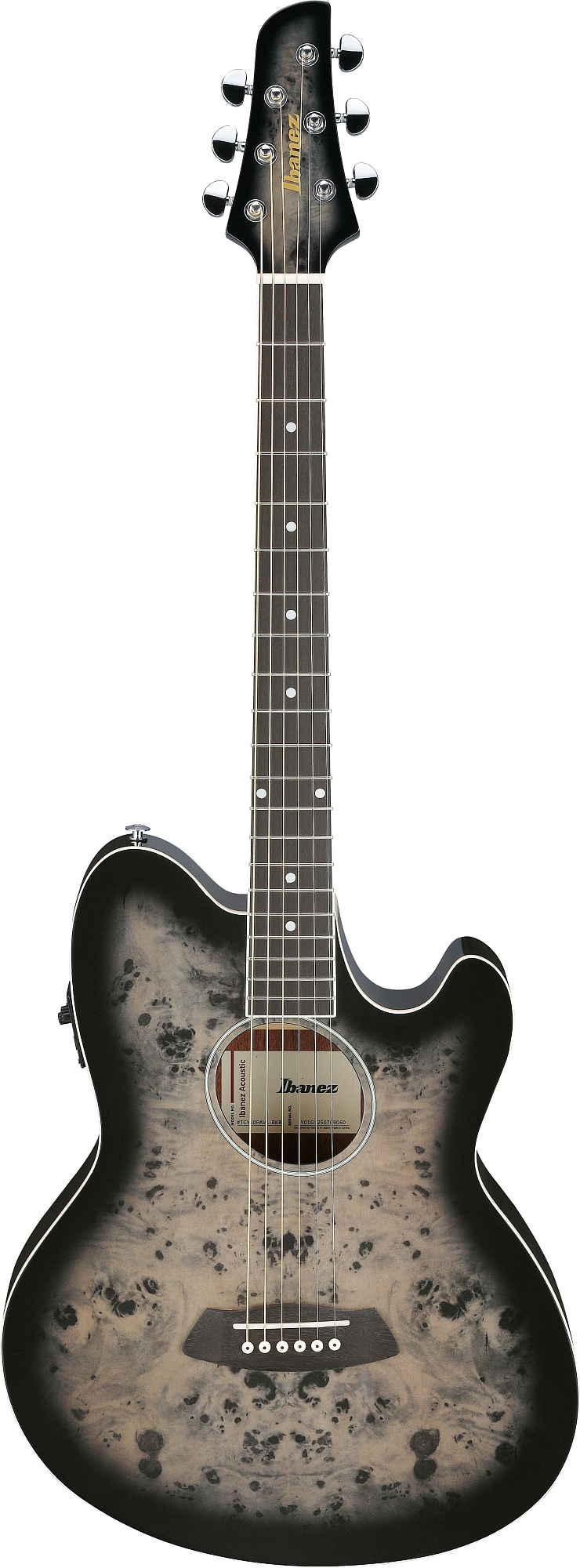 Акустическая гитара Ibanez TCY10PA-BKB - 6