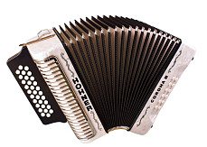 Баян диатонический Hohner Corona III BbEbAb (white-Columbia)