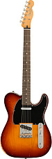 Электрогитара Fender JASON ISBELL Telecaster RW 3-Color Chocolate Burst, Санберст