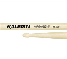 Барабанные палочки 7KLHB5BL 5B Long  граб, деревянный наконечник, Kaledin Drumsticks