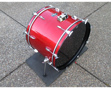 DRUM WORKSHOP BASS DRUM PERFORMANCE LACQUER 20x16 Candy Apple Red бас барабан