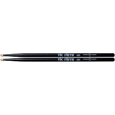 VIC-5AB American Classic 5A Black Барабанные палочки, деревянный наконечник, Vic Firth