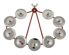 Latin Percussion LP191 Cyclops Ring Steel кольцо с бубенцами для крепления на хай-хет