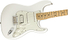 Электрогитара Fender PLAYER Stratocaster HSS MN Polar White, Белый полярный - 4