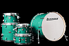 Барабанная установка Ludwig LCEM52207 Evolution Maple PRO, зеленая, 3 коробки - 2