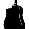 Акустическая гитара Ibanez Pf15Ece-Bk, Черный - 3