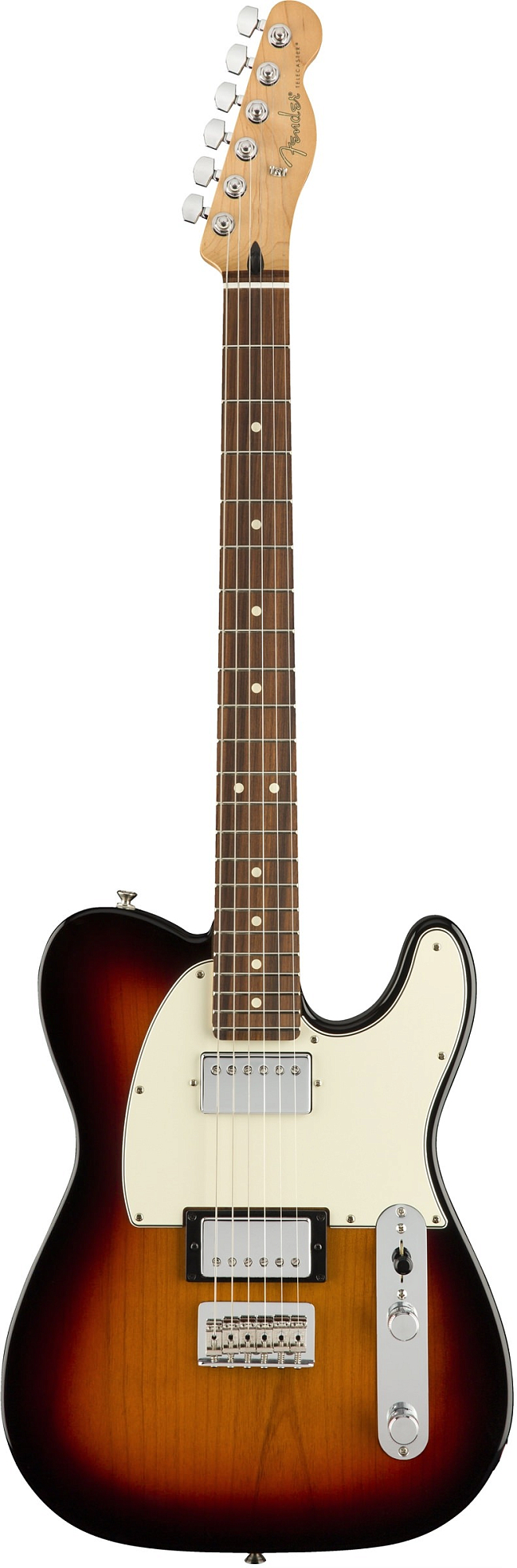 Электрогитара Fender PLAYER Telecaster HH PF 3-Tone Sunburst, Санберст трёхцветный - 8