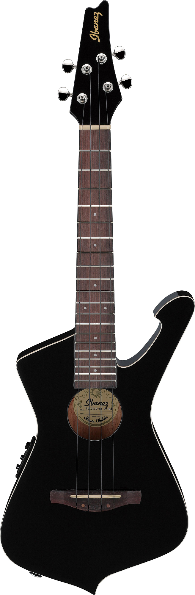 Укулеле Ibanez UICT10-BK, Черный - 12