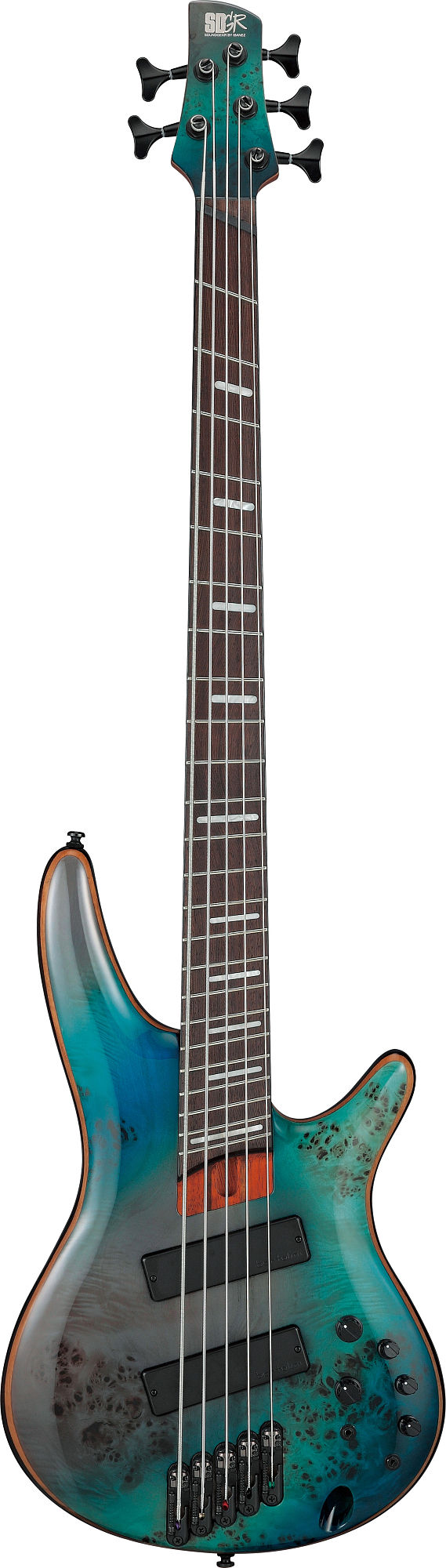 Бас-гитара Ibanez SRMS805-TSR - 9