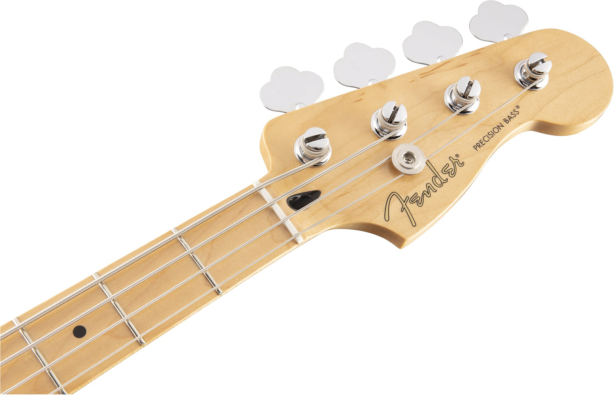 Бас-гитара Fender PLAYER Precision Bass MN Polar White, Белый полярный - 12
