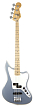 Бас-гитара Fender PLAYER Jaguar Bass MN Silver, Серебристый - 1