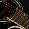 Акустическая гитара Rockdale Aurora D6 C Bk E Gloss, Черный - 7