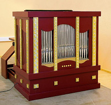 Орган SKRABL Box organ modern,4 stops,C-g''' bass/diskant,56 труб