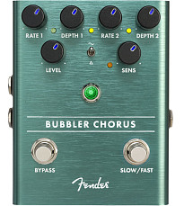 Педаль эффектов Fender BUBBLER ANALOG CHORUS/VIBRATO, Черный