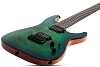 Электрогитара Schecter C-7 PRO Aqua Burst - 5