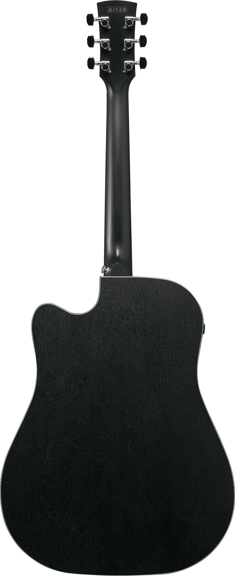Акустическая гитара Ibanez AW1040CE-WK, Черный - 13
